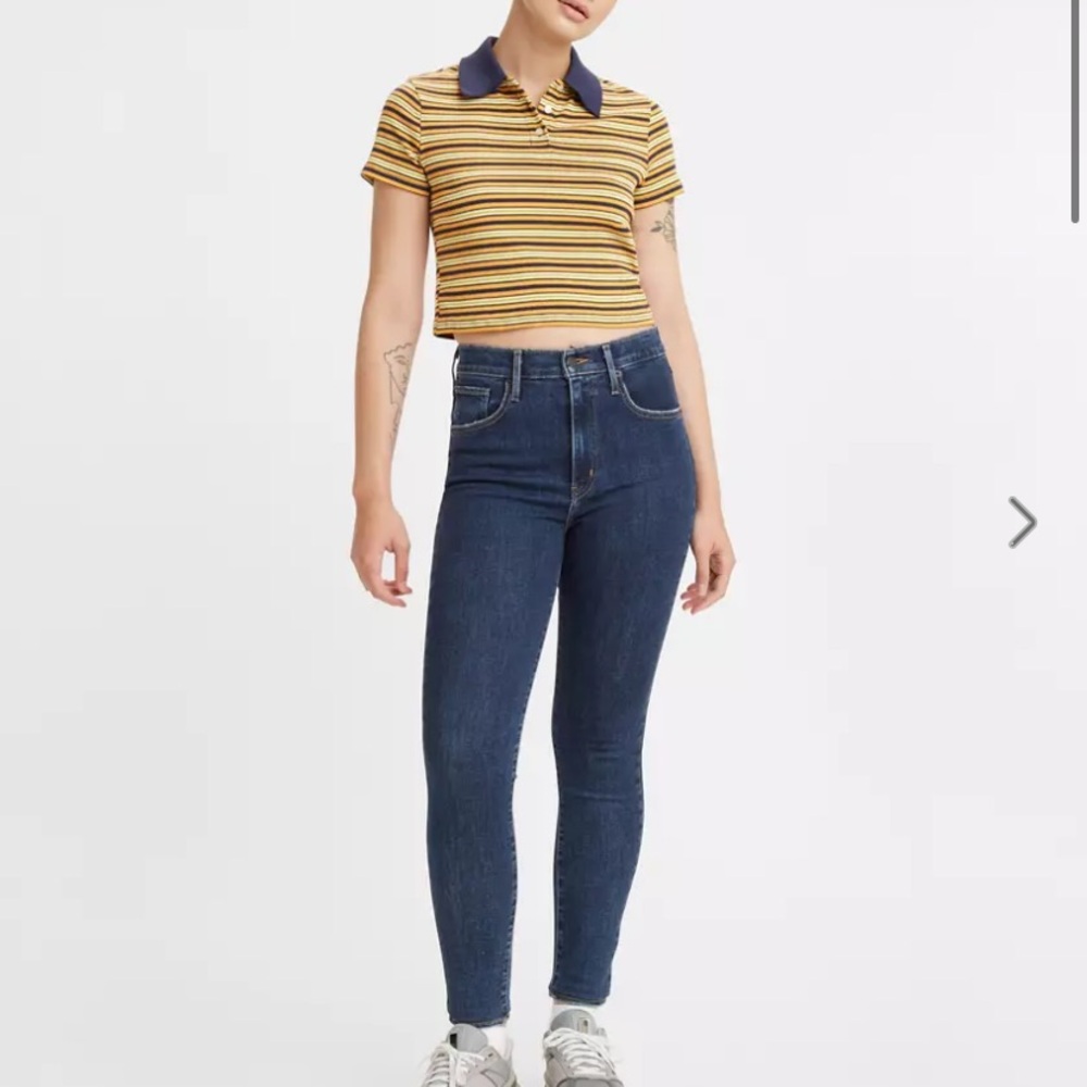 Levi’s Mile High Super Skinny Jeans, size 28